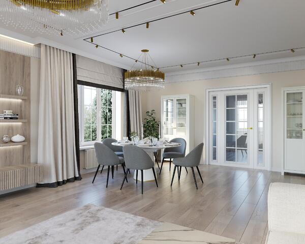 Гостиная-столовая