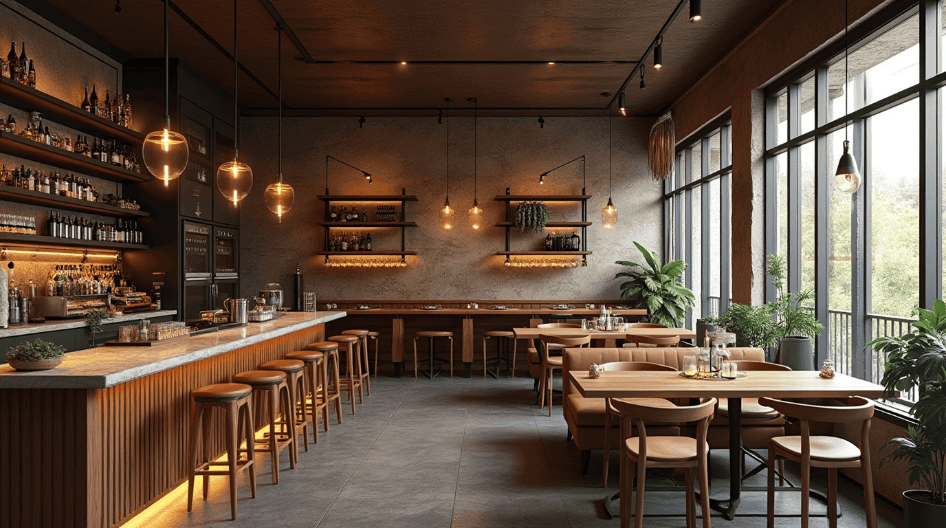 Дизайн проект буфет в стиле неоклассика