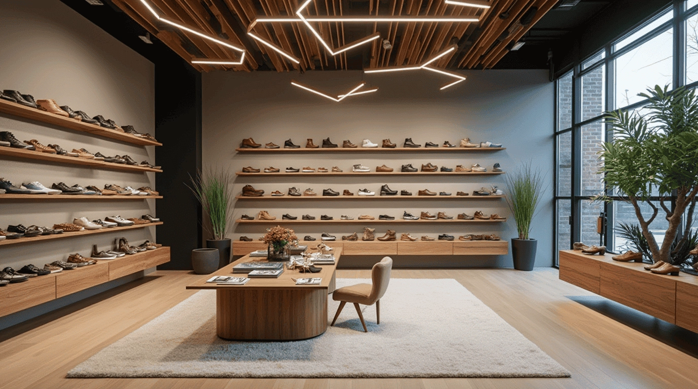 Дизайн проект магазин обуви