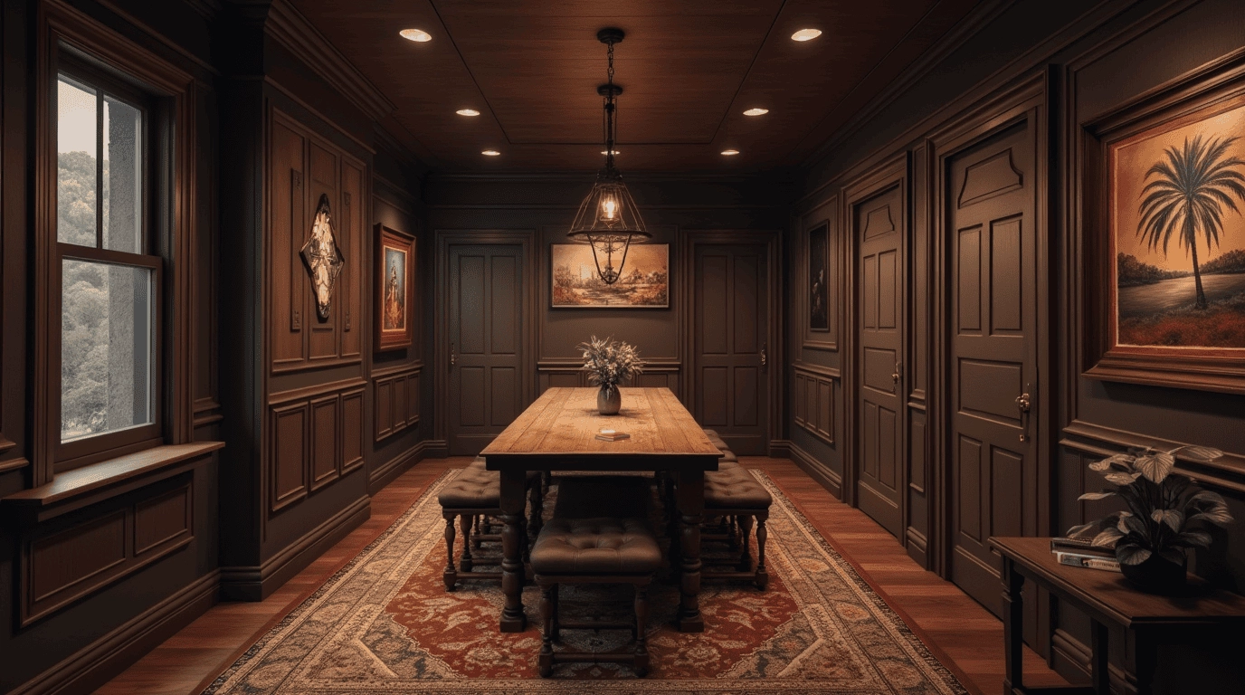 Дизайн проект квест в стиле неоклассика