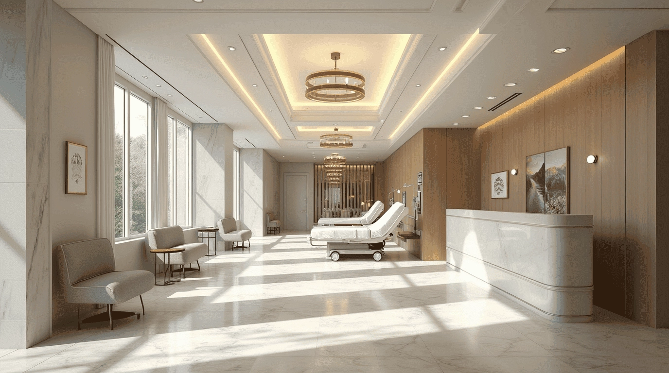 Дизайн проект лаборатория в стиле неоклассика