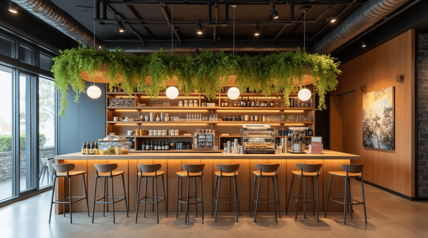 Дизайн проект кафе