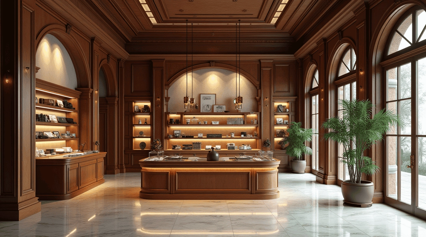 Дизайн проект магазин в стиле неоклассика