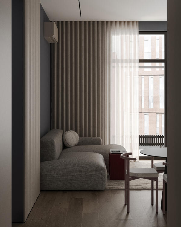 Кухня-гостинная