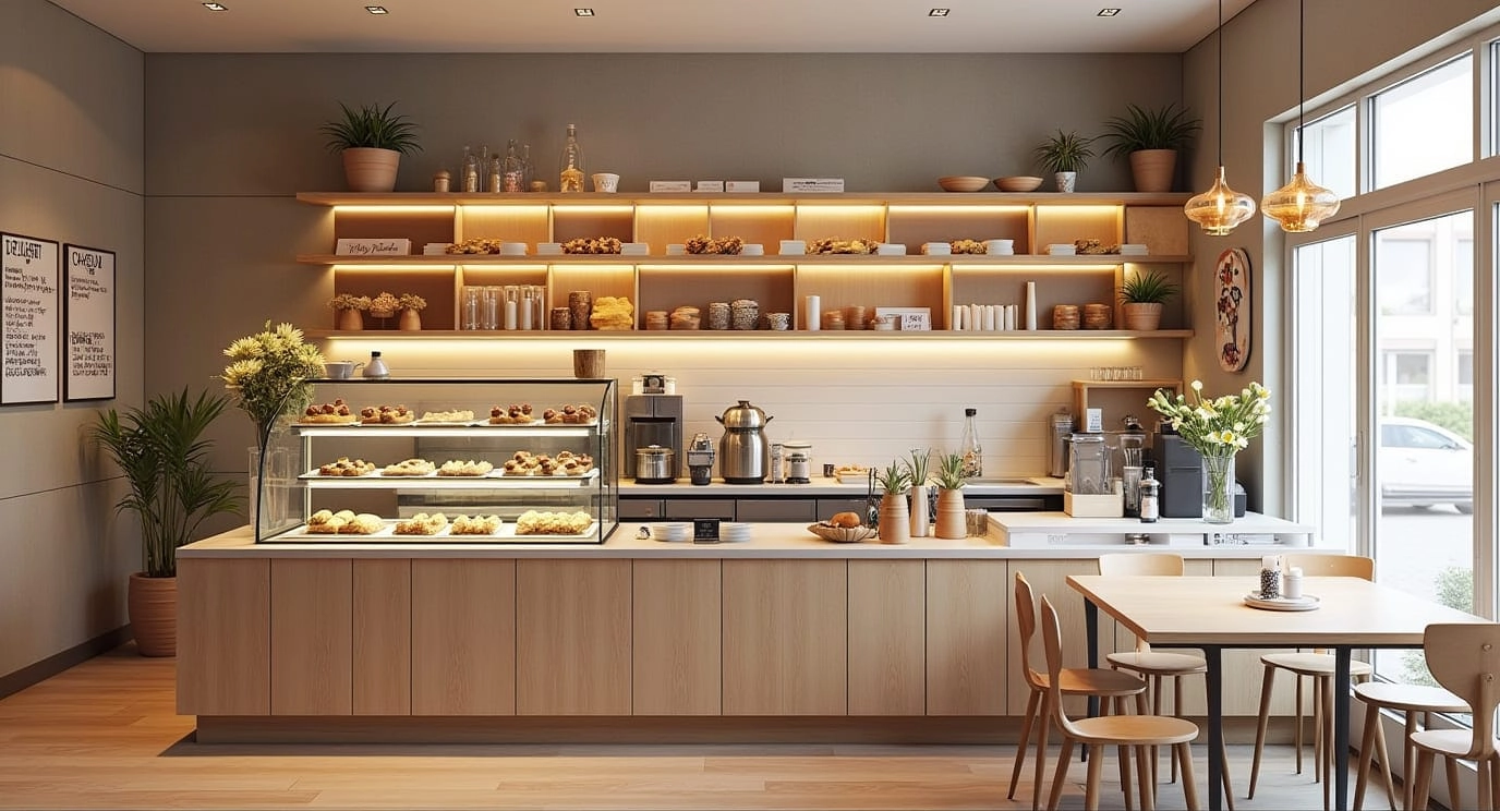 Дизайн проект кафе-лавка