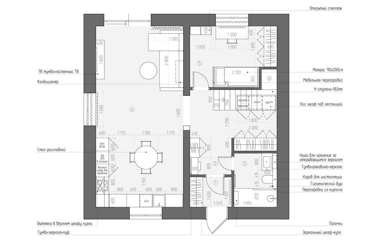 Планировочное решение