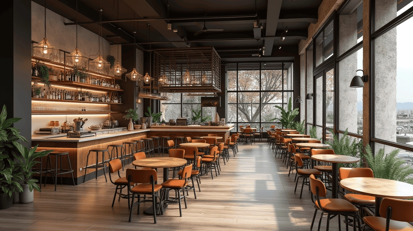 Дизайн проект кафе-лавка в стиле неоклассика