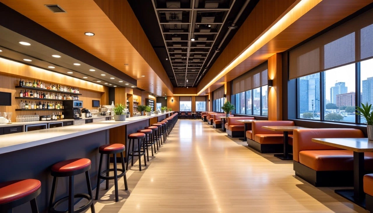 Дизайн проект фудкорт