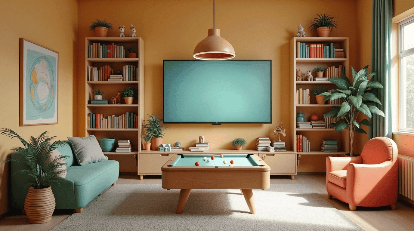 Дизайн проект детский игровой зал