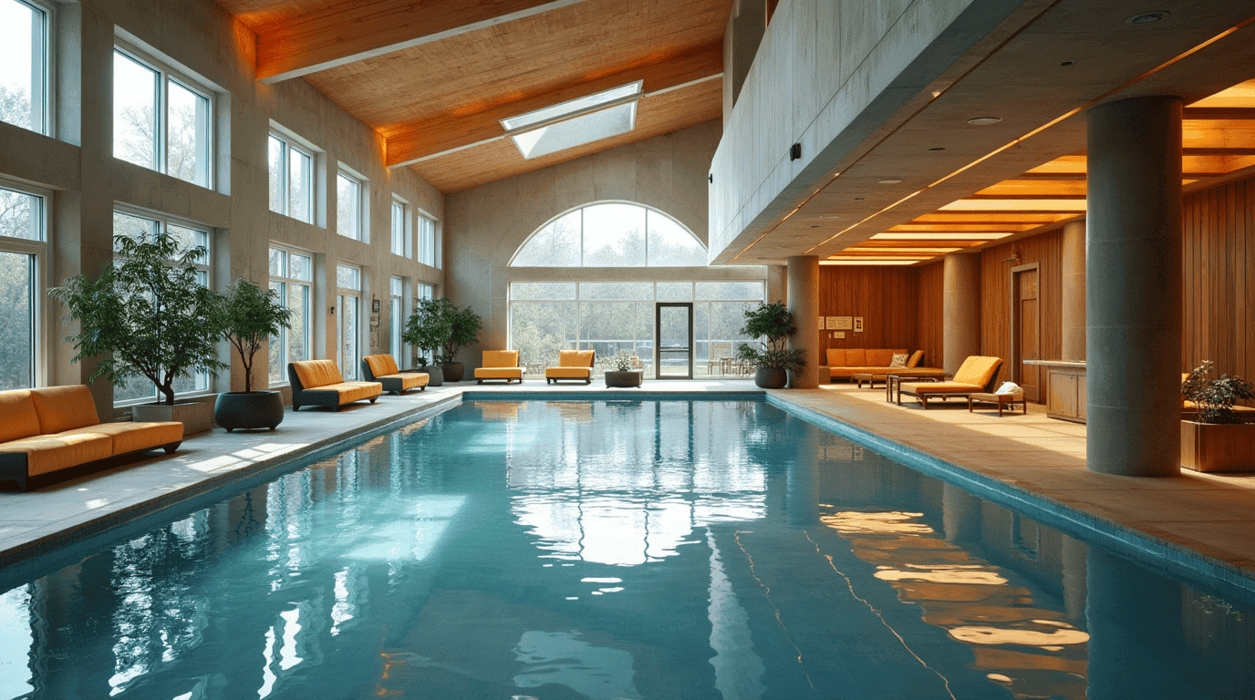 Дизайн проект база отдыха в стиле минимализм