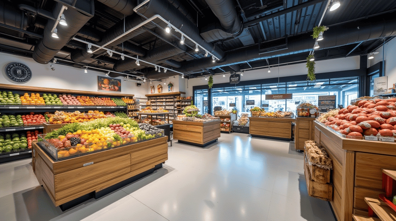 Дизайн проект гипермаркет