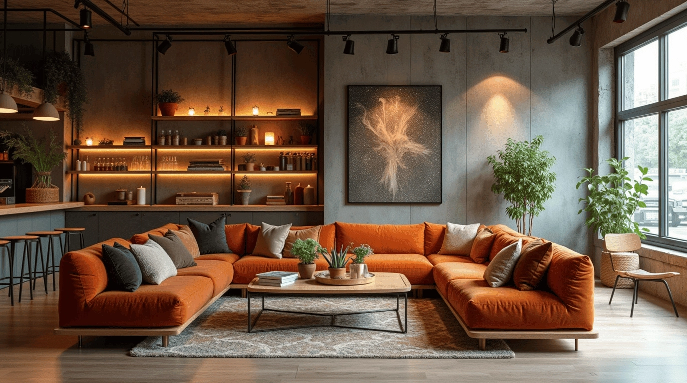 Дизайн проект антикафе