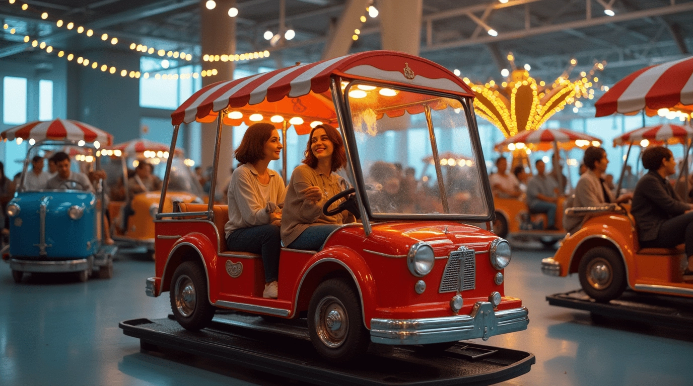 Дизайн проект аттракцион в стиле неоклассика