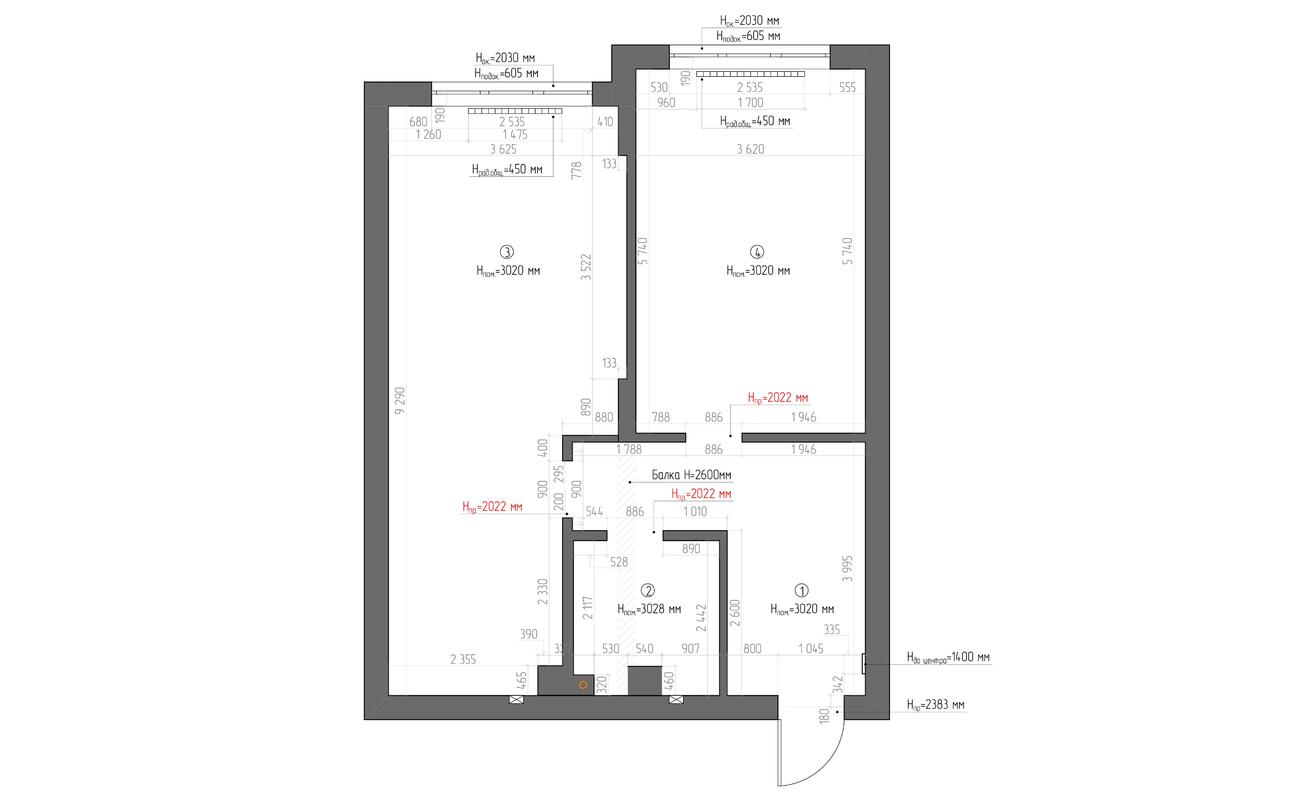 Планировочное решение