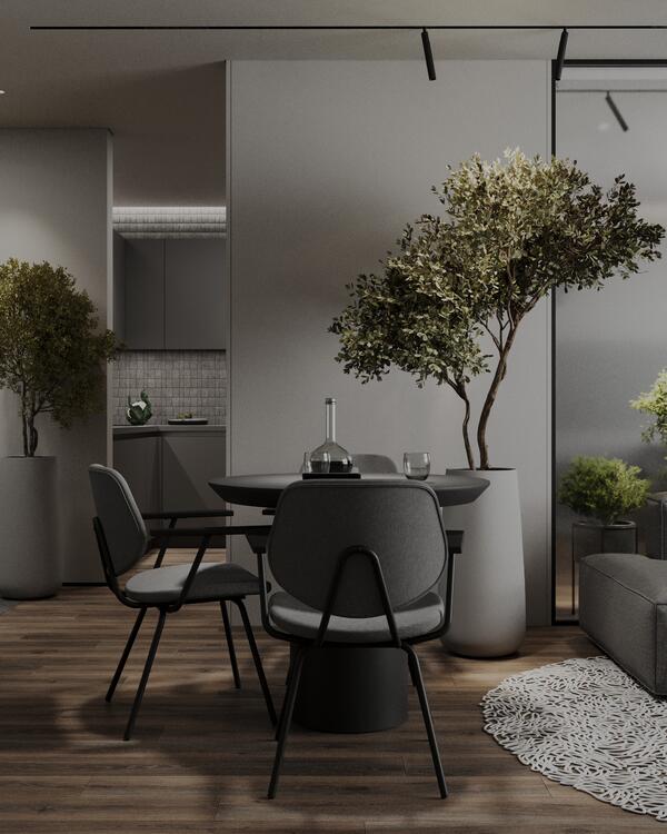 Кухня-гостиная — открытое пространство для жизни.