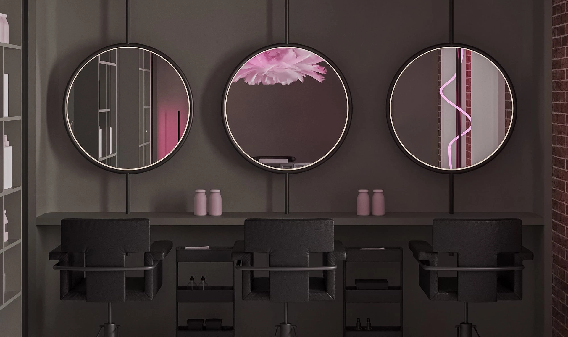 Дизайн проект экспресс-парикмахерская