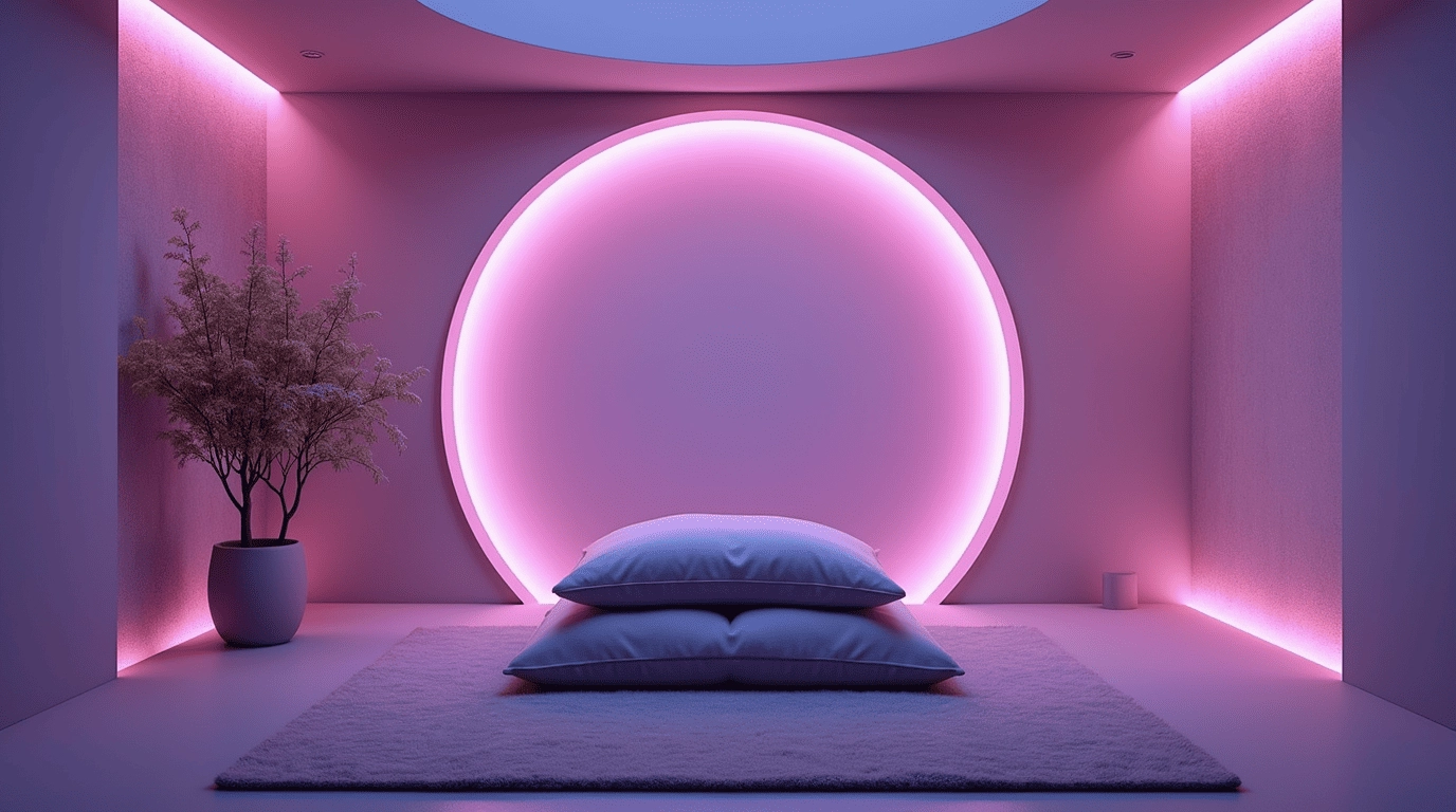 Дизайн проект студия медитации