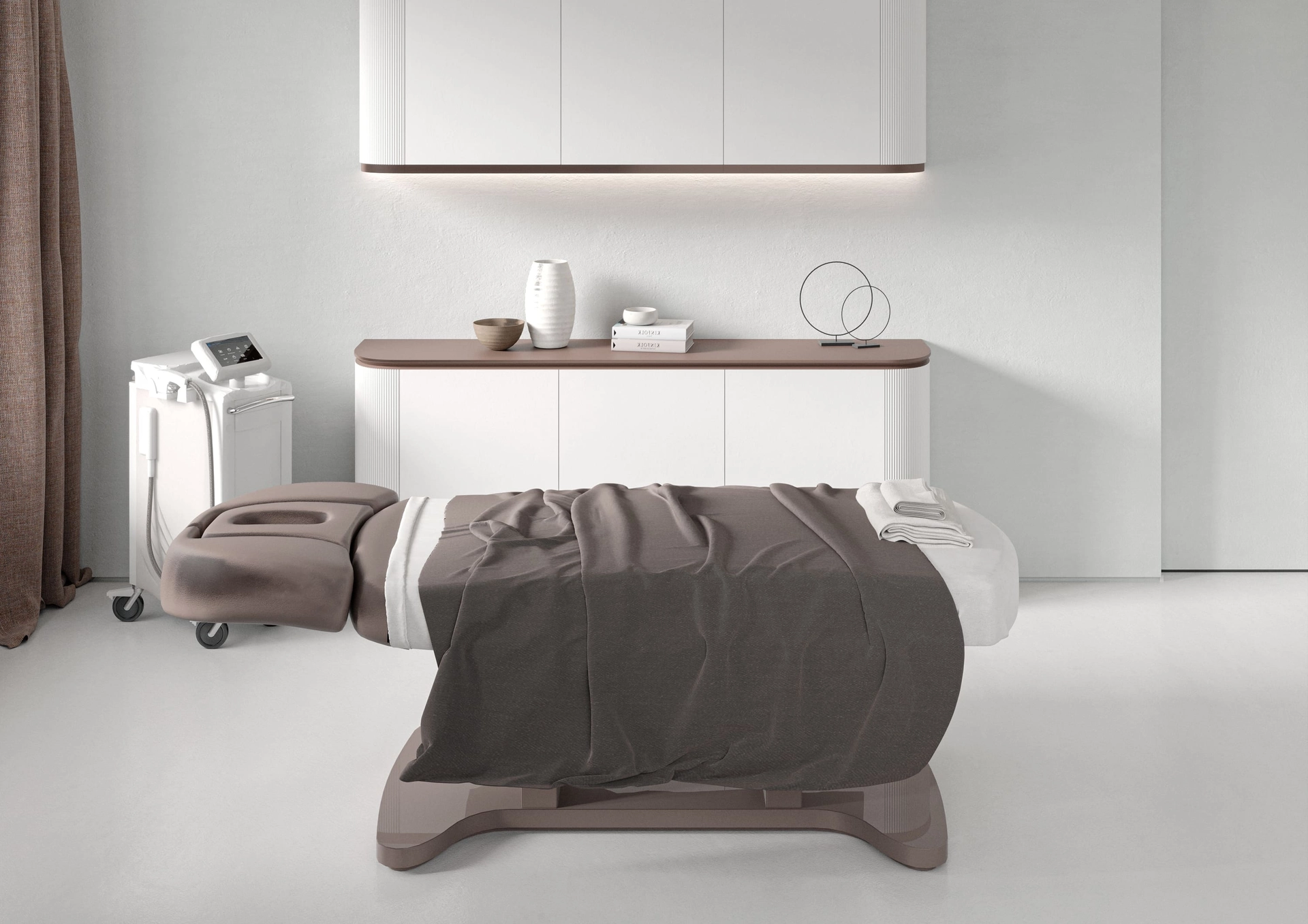 Дизайн проект cтудия эпиляции в стиле минимализм