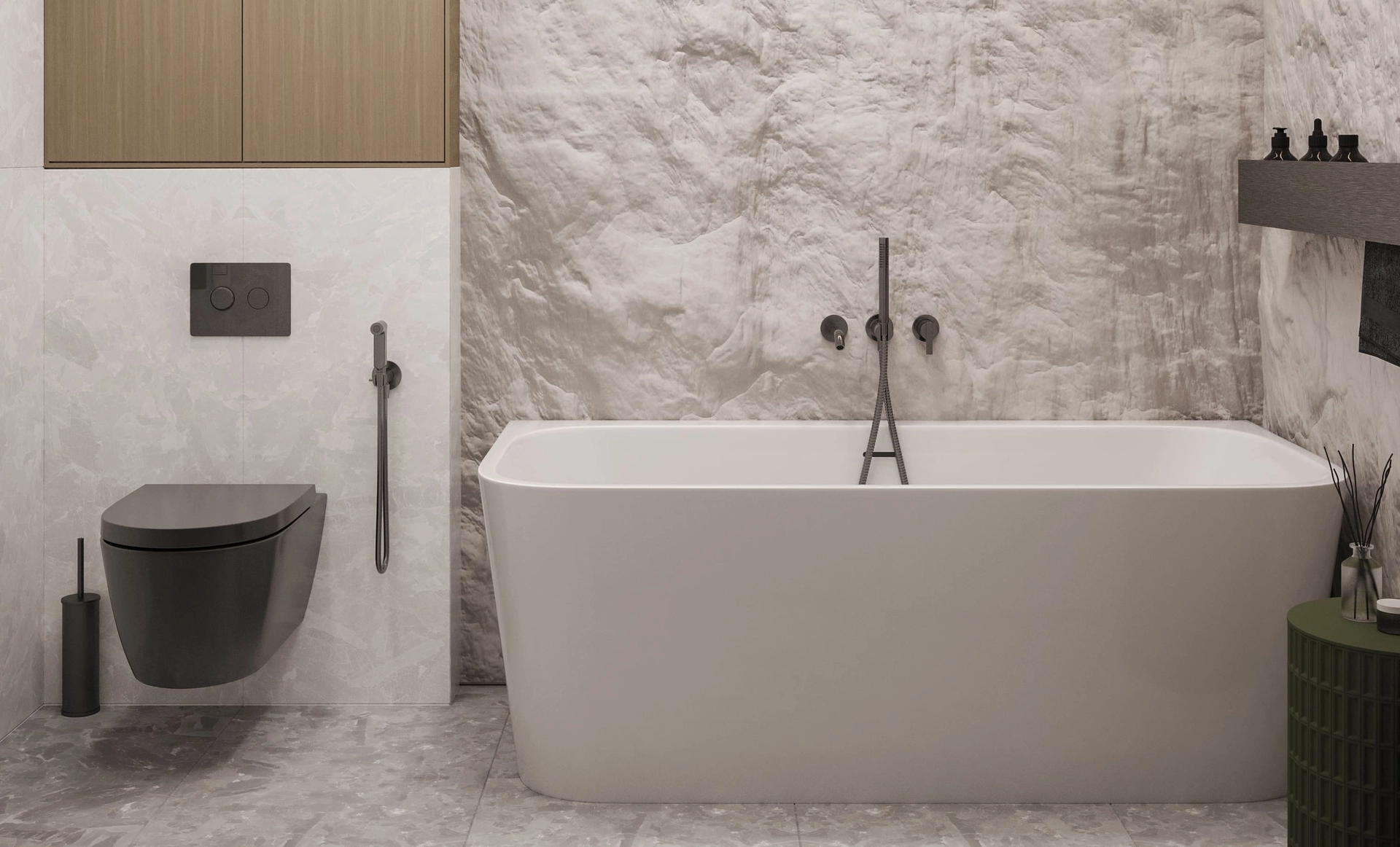 Дизайн проект ванной