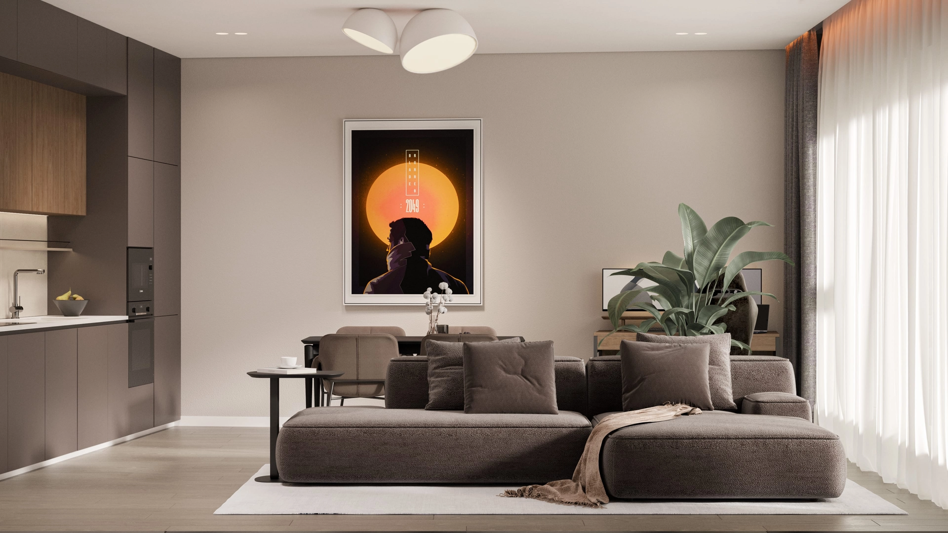 Дизайн проект двухуровневой квартиры