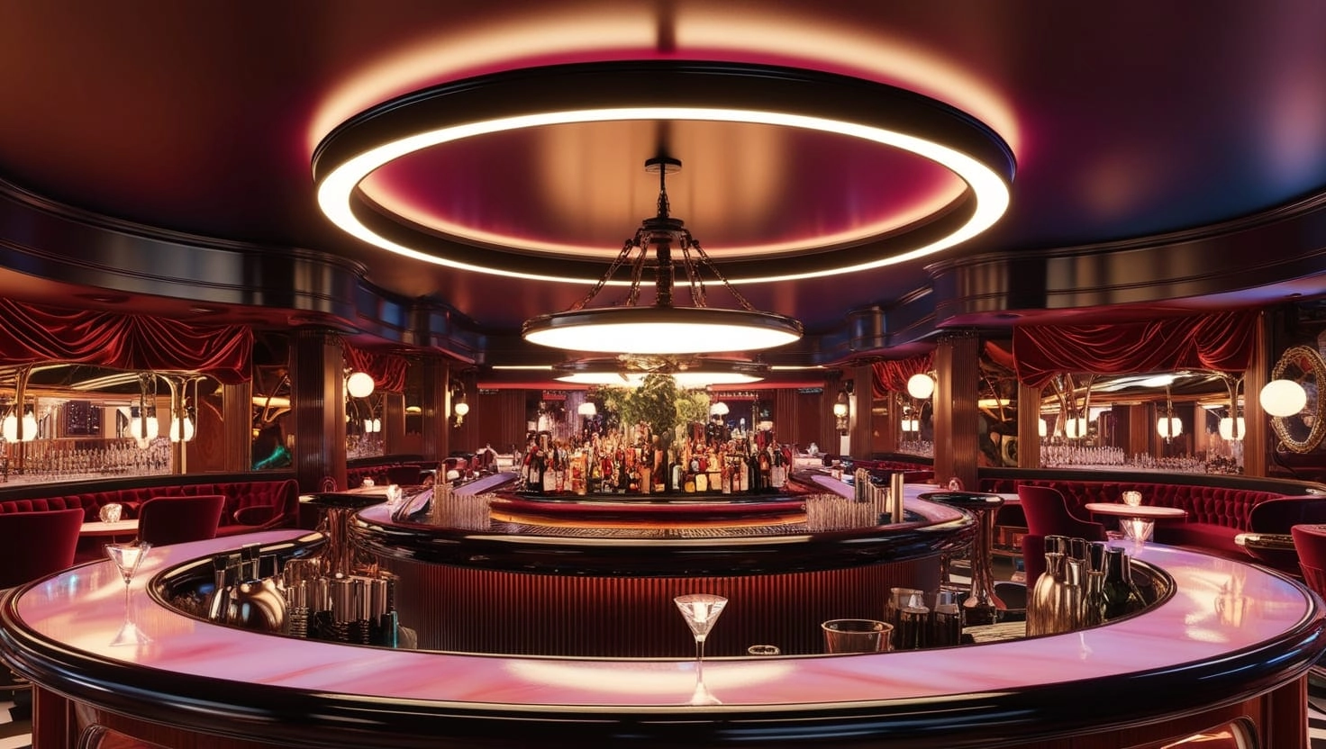 Дизайн проект клубный ресторан